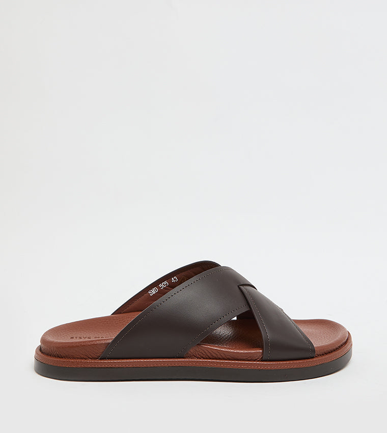 SMD505 Brown Men's Arabic Sandals