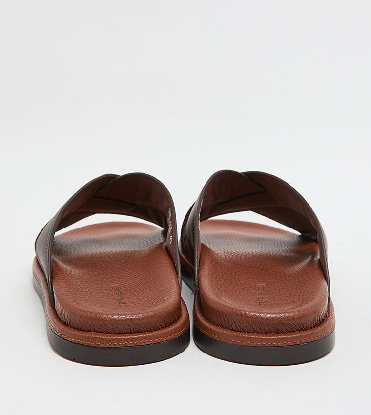 SMD505 Brown Men's Arabic Sandals - view 4