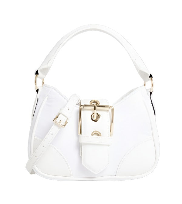 CHARLON WHITE SHOULDER BAG