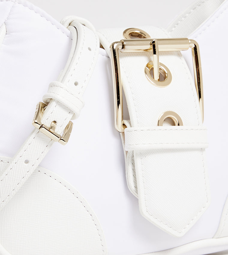 CHARLON WHITE SHOULDER BAG - view 5