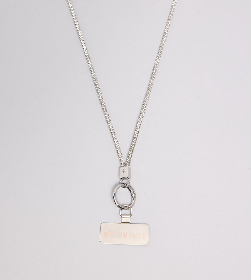 PHONE ROPE SILVER CASES & COVERS