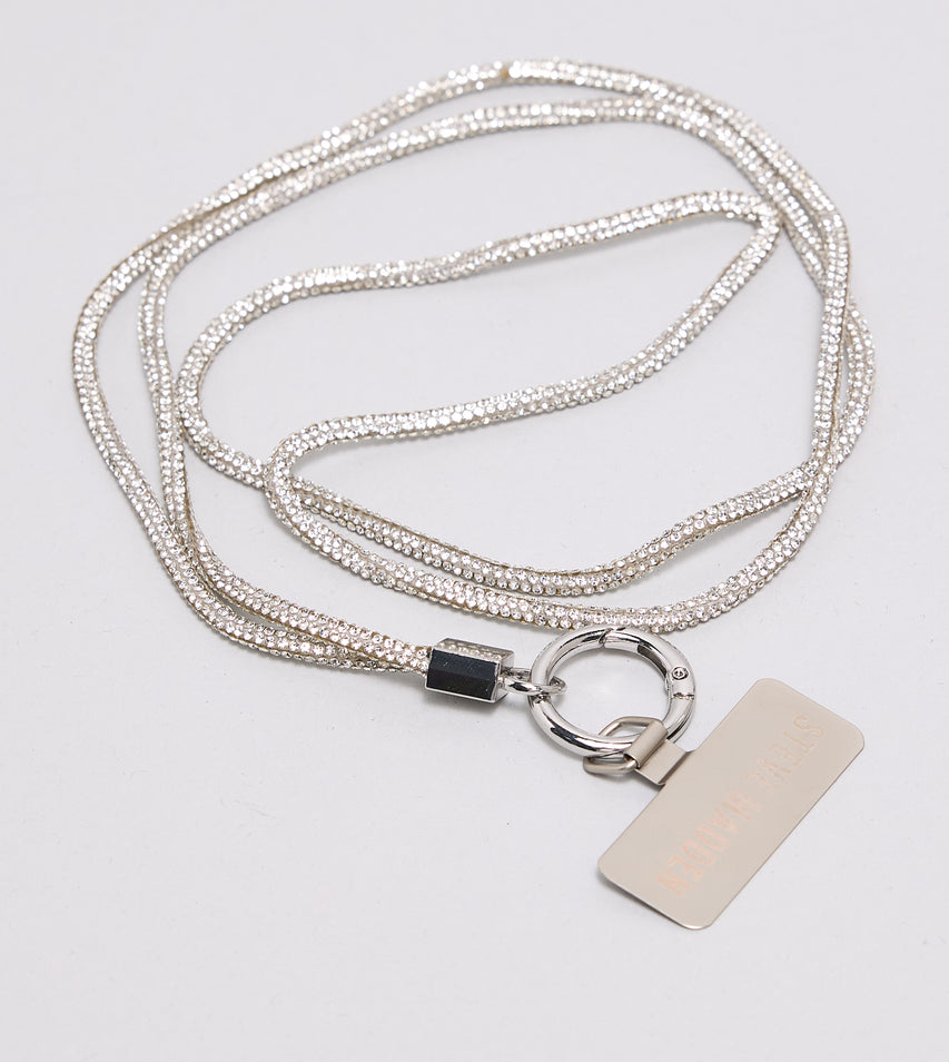 PHONE ROPE SILVER CASES & COVERS