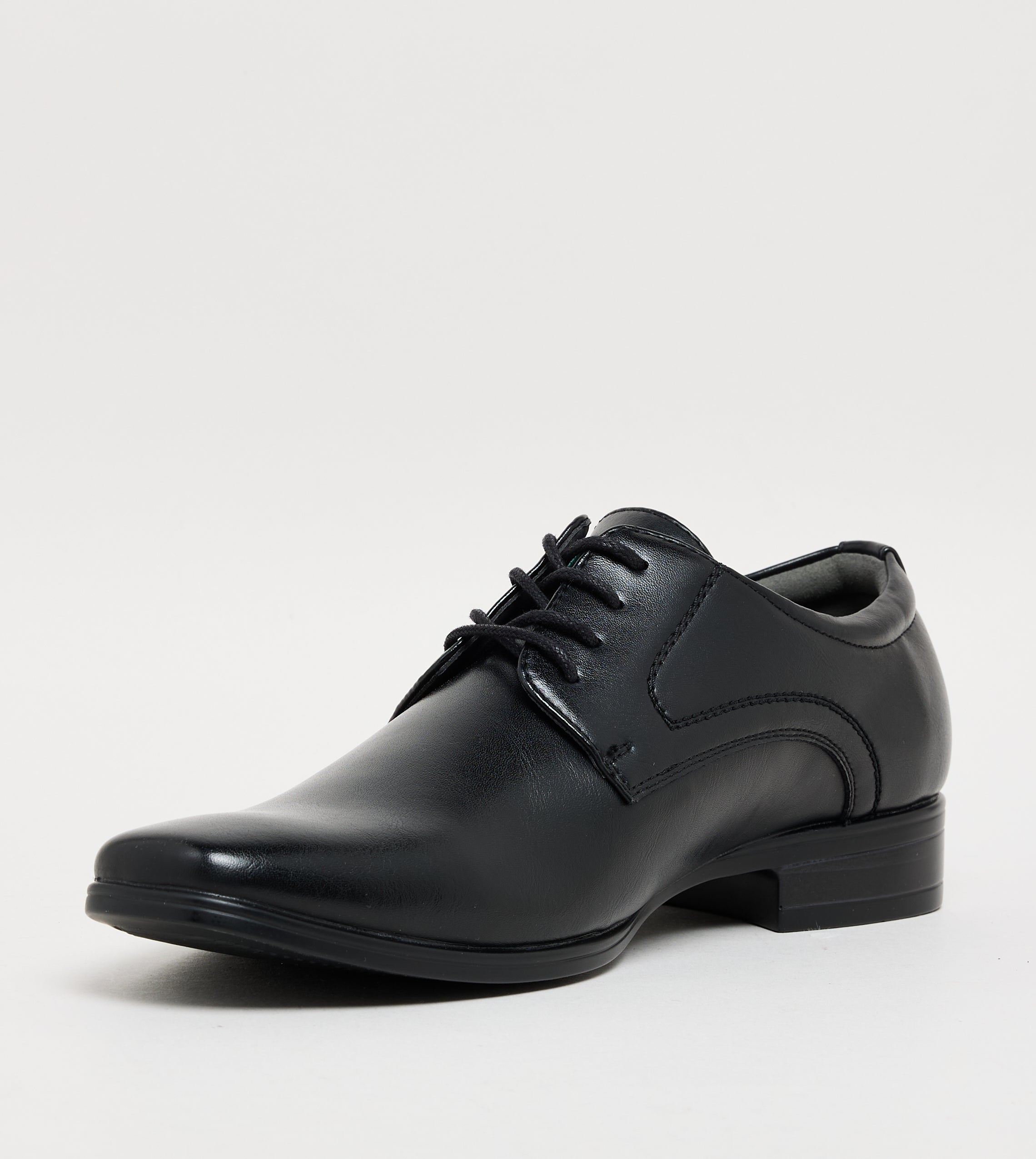 M-Clevrr Men's Black Formal Shoes - view 7
