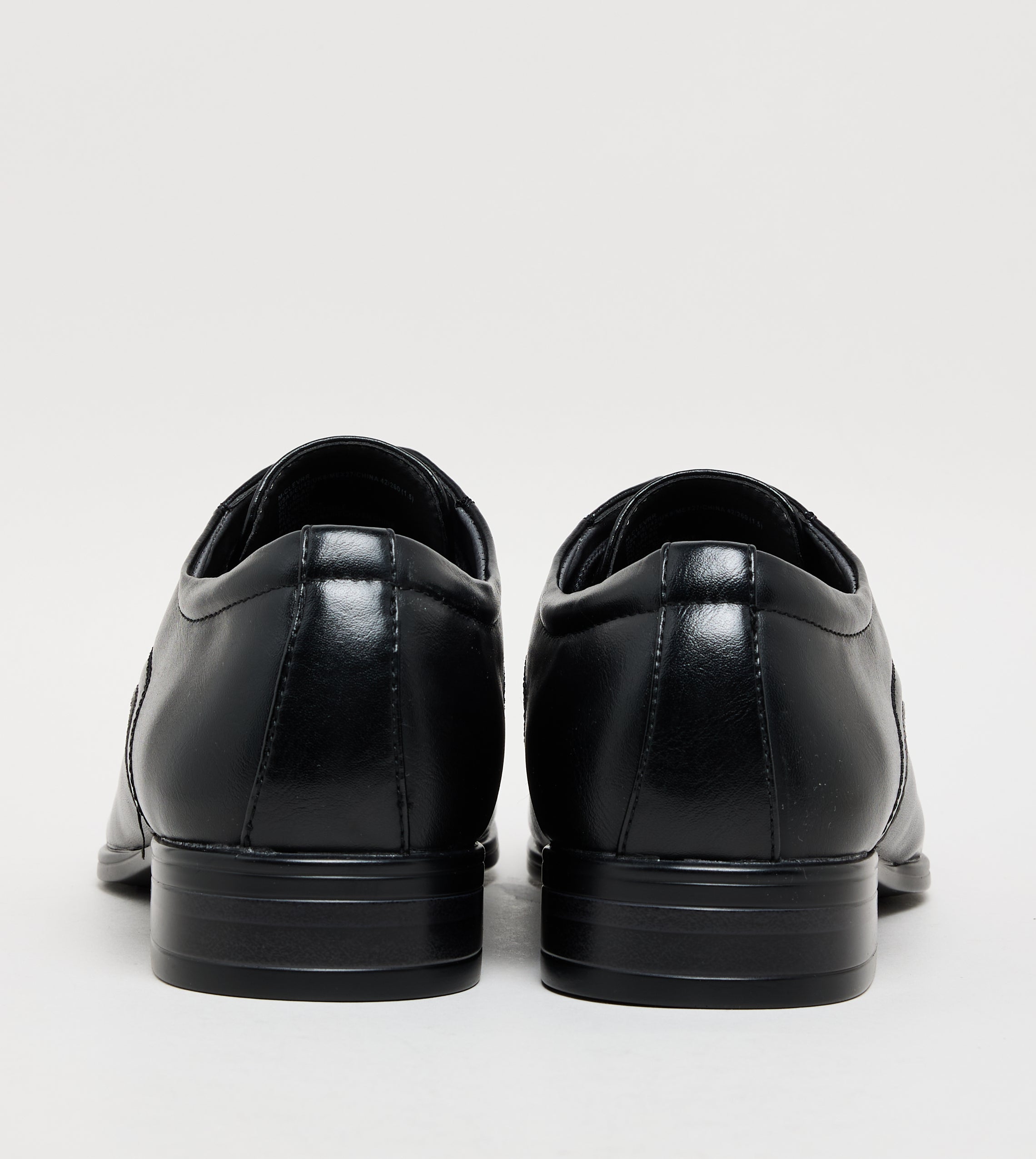 M-Clevrr Men's Black Formal Shoes - view 5