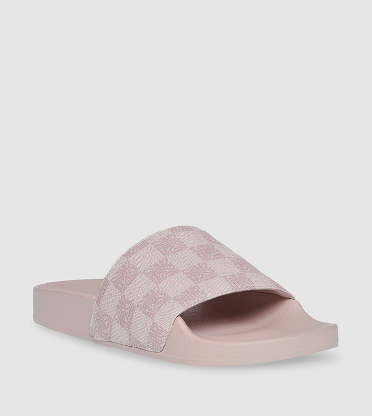 SEALED BEIGE FLAT SANDALS