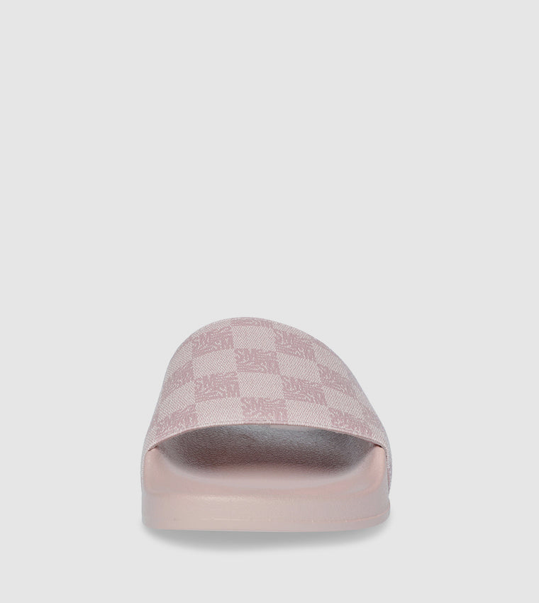 SEALED BEIGE FLAT SANDALS