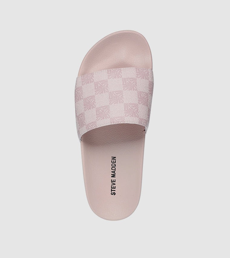 SEALED BEIGE FLAT SANDALS