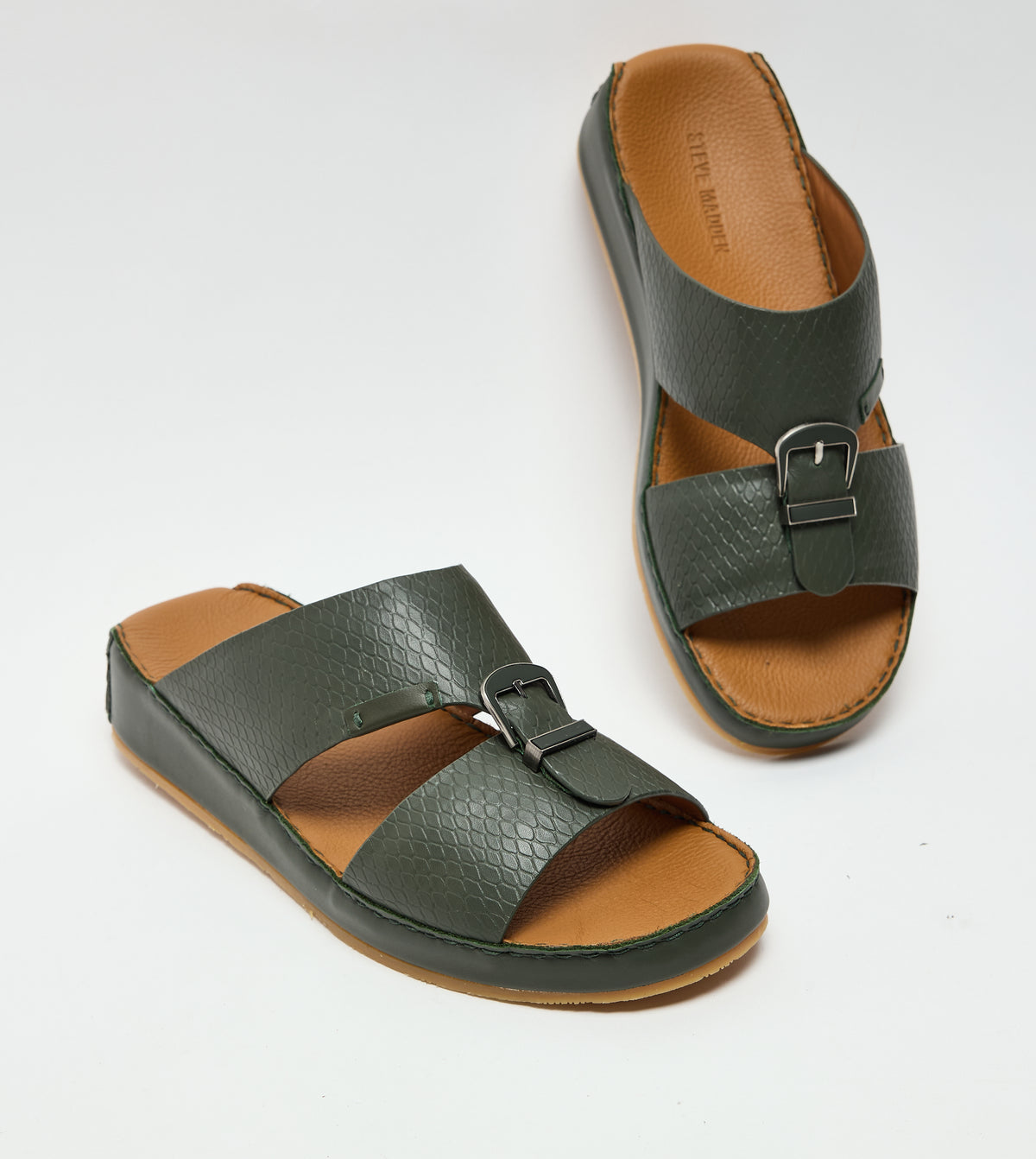 SMD 101 OLIVE ARABIC SANDALS - view 4