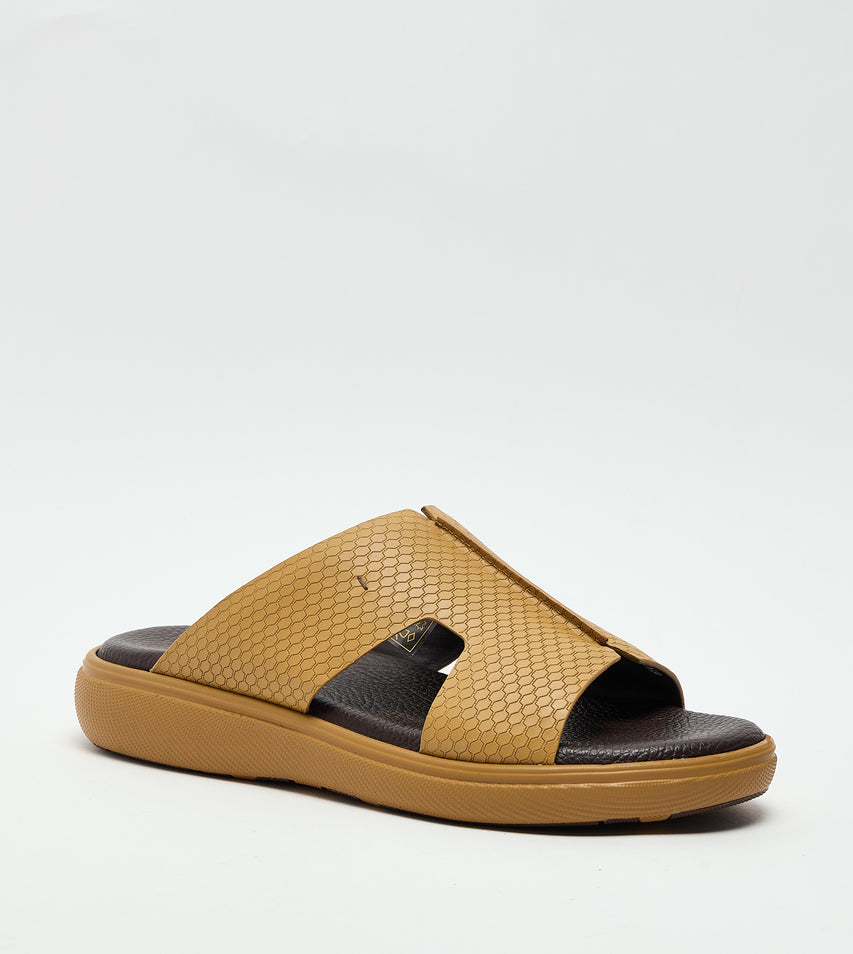 SMD 201 TAN ARABIC SANDALS