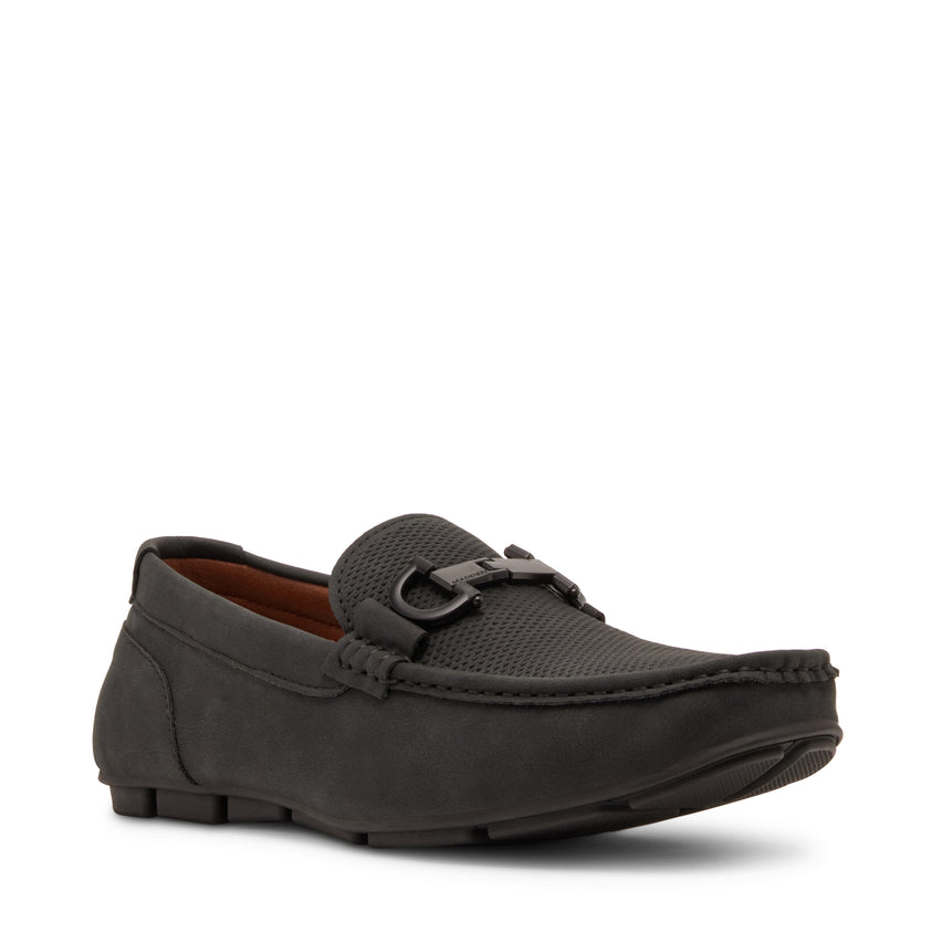 M-SEALLO BLACK LOAFERS & MOCCASSINS
