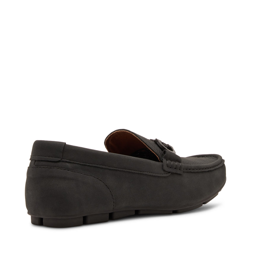M-SEALLO BLACK LOAFERS & MOCCASSINS