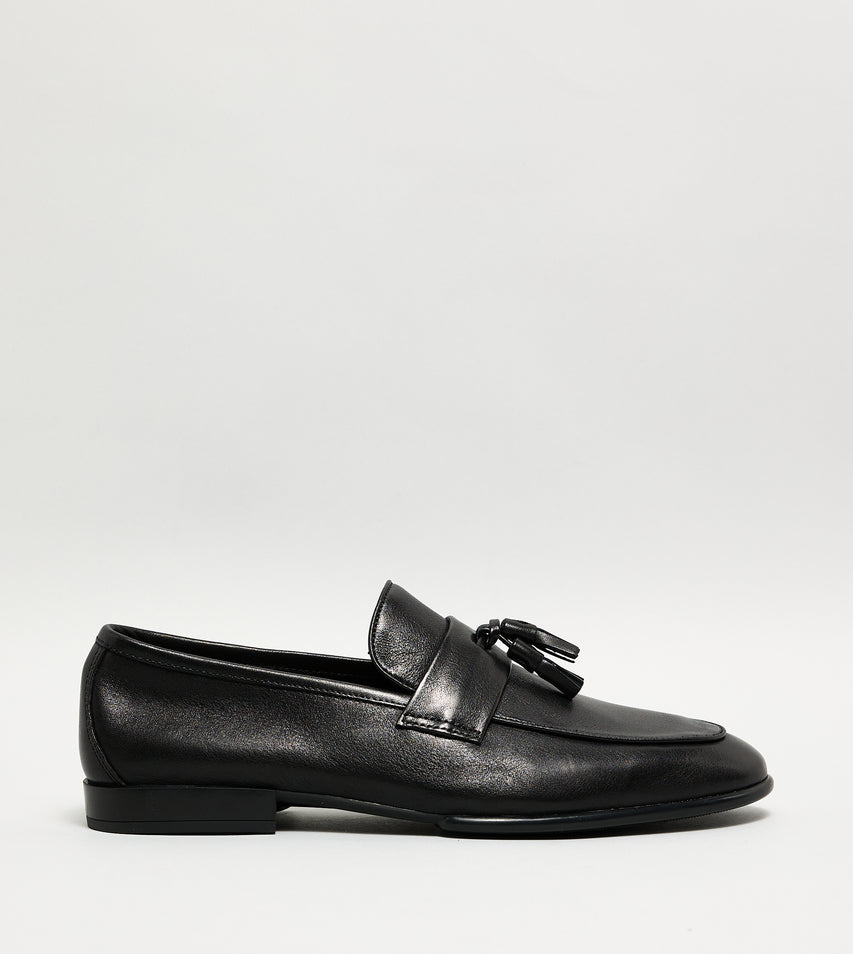 Swifton Men's Black Loafers
