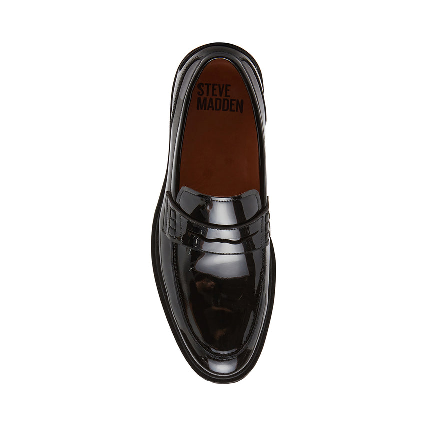 Maisonn Men's Black Leather Loafers - view 3