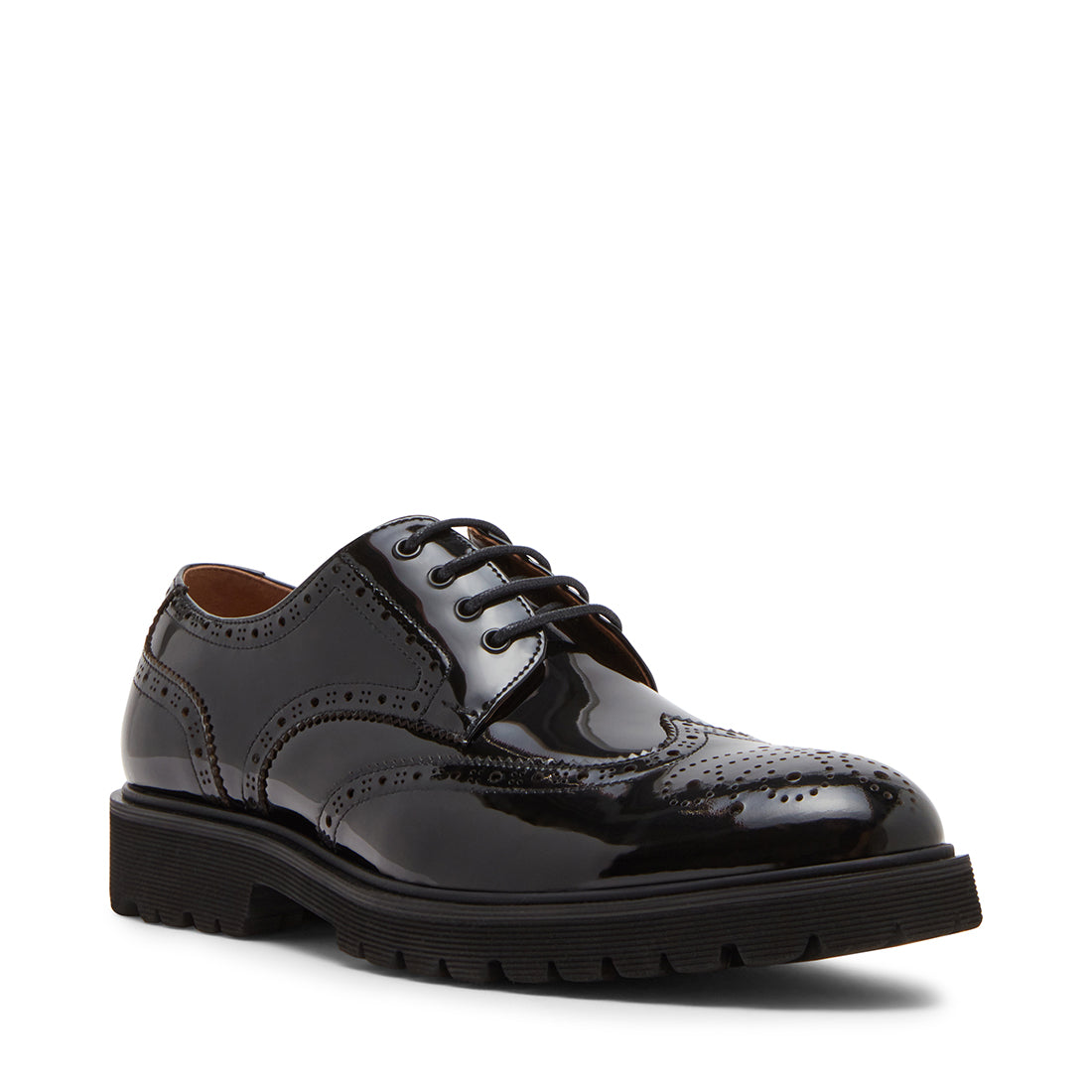 Mayor-N Men's Black Leather Shoes