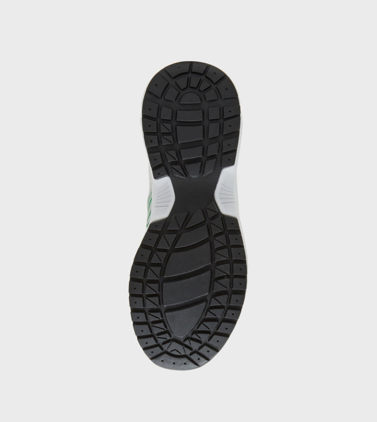 THAEDEUS SILVER GREEN SNEAKERS