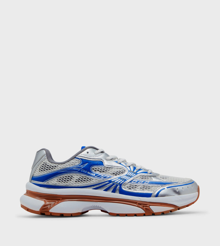 Thaedeus Men's Silver Blue Sneakers - view 2
