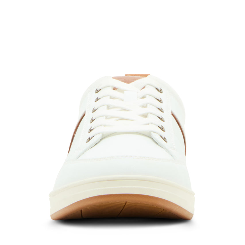 Mblynkk Men's White Sneakers