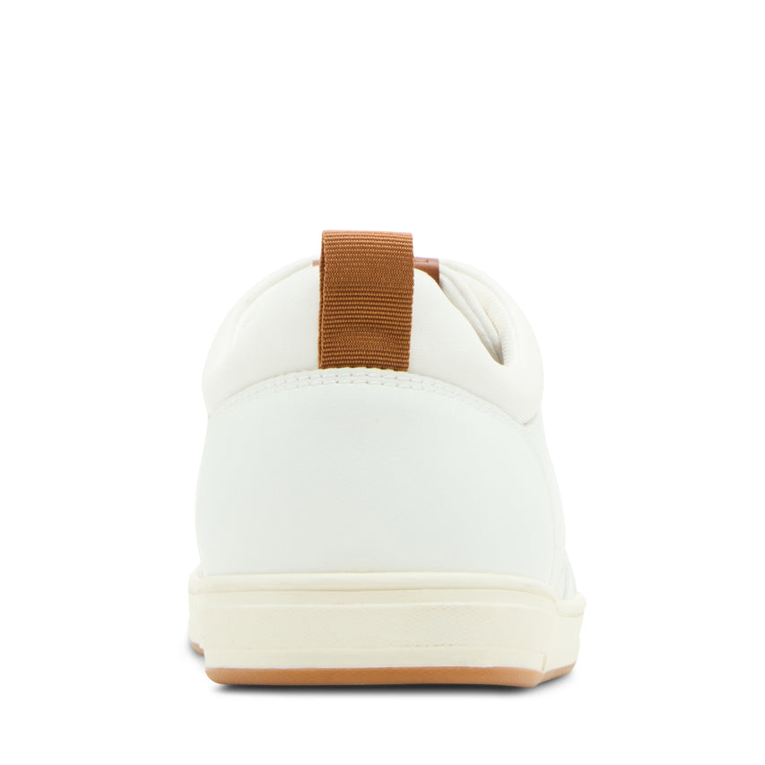 Mblynkk Men's White Sneakers