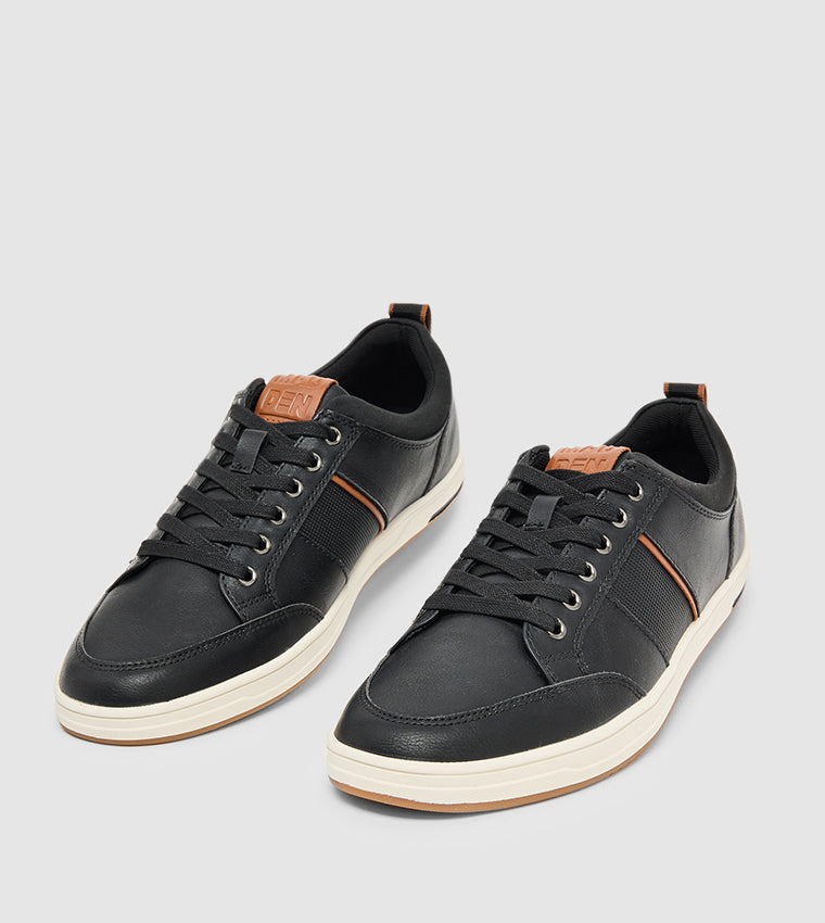 Mblynkk Men's Black Sneakers