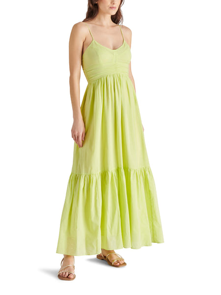 OPHRA DRESS GOLDEN LIME