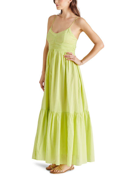 OPHRA DRESS GOLDEN LIME