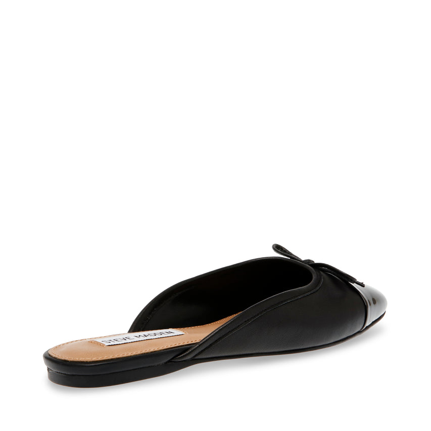 Nella Women's Black Leather Ballet Flats - view 3