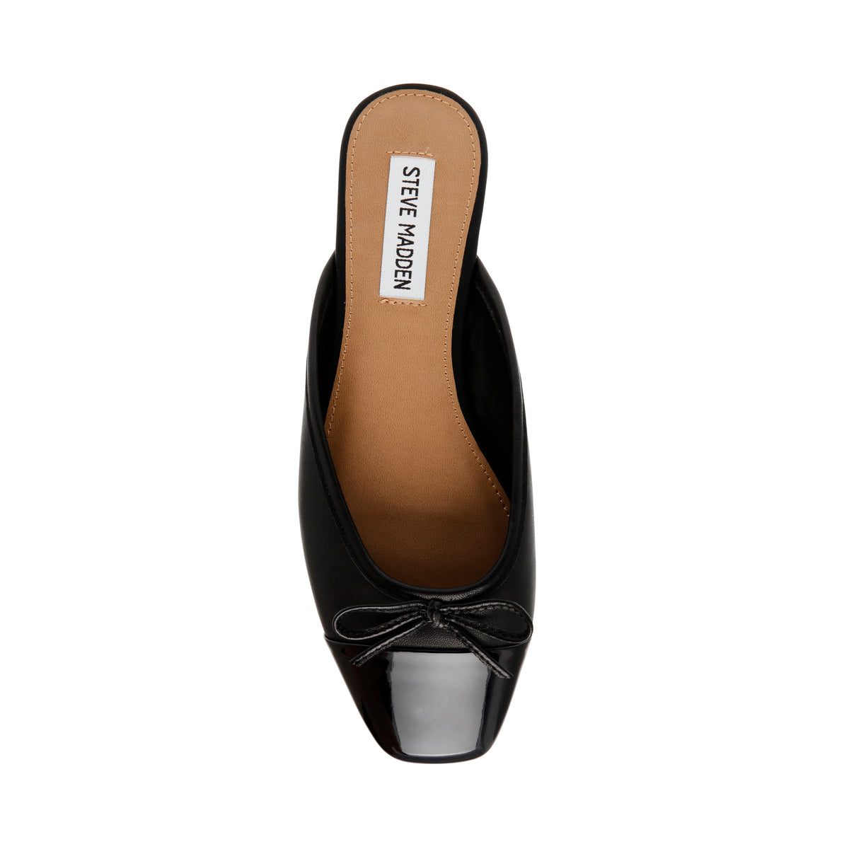 Nella Women's Black Leather Ballet Flats - view 6