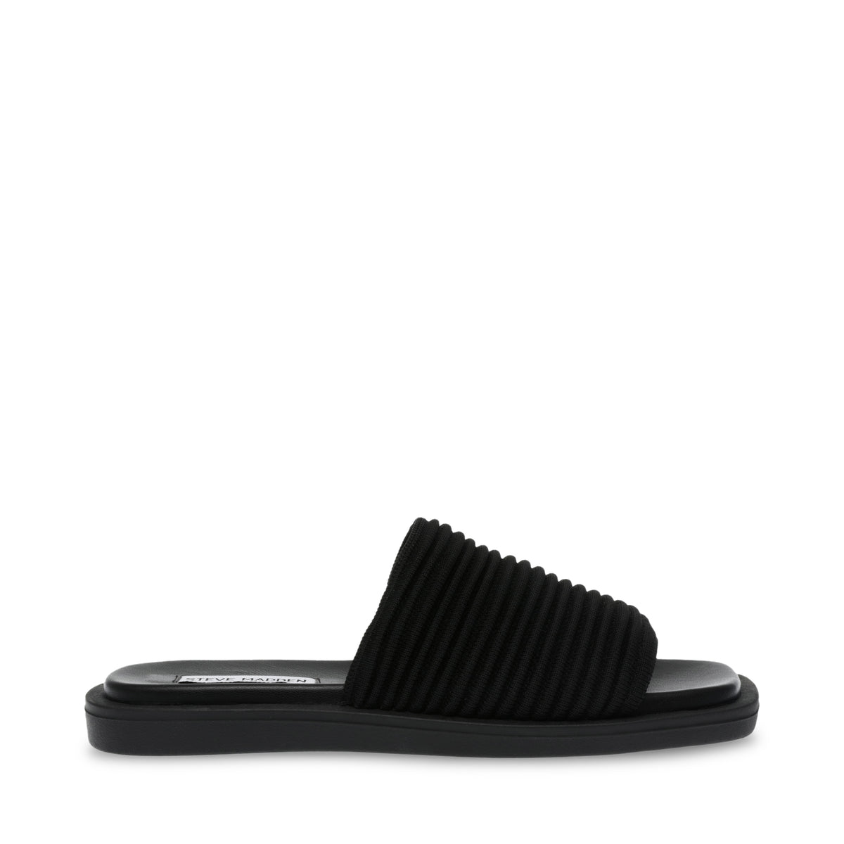 Awestruck Women's Black Flat Sandals