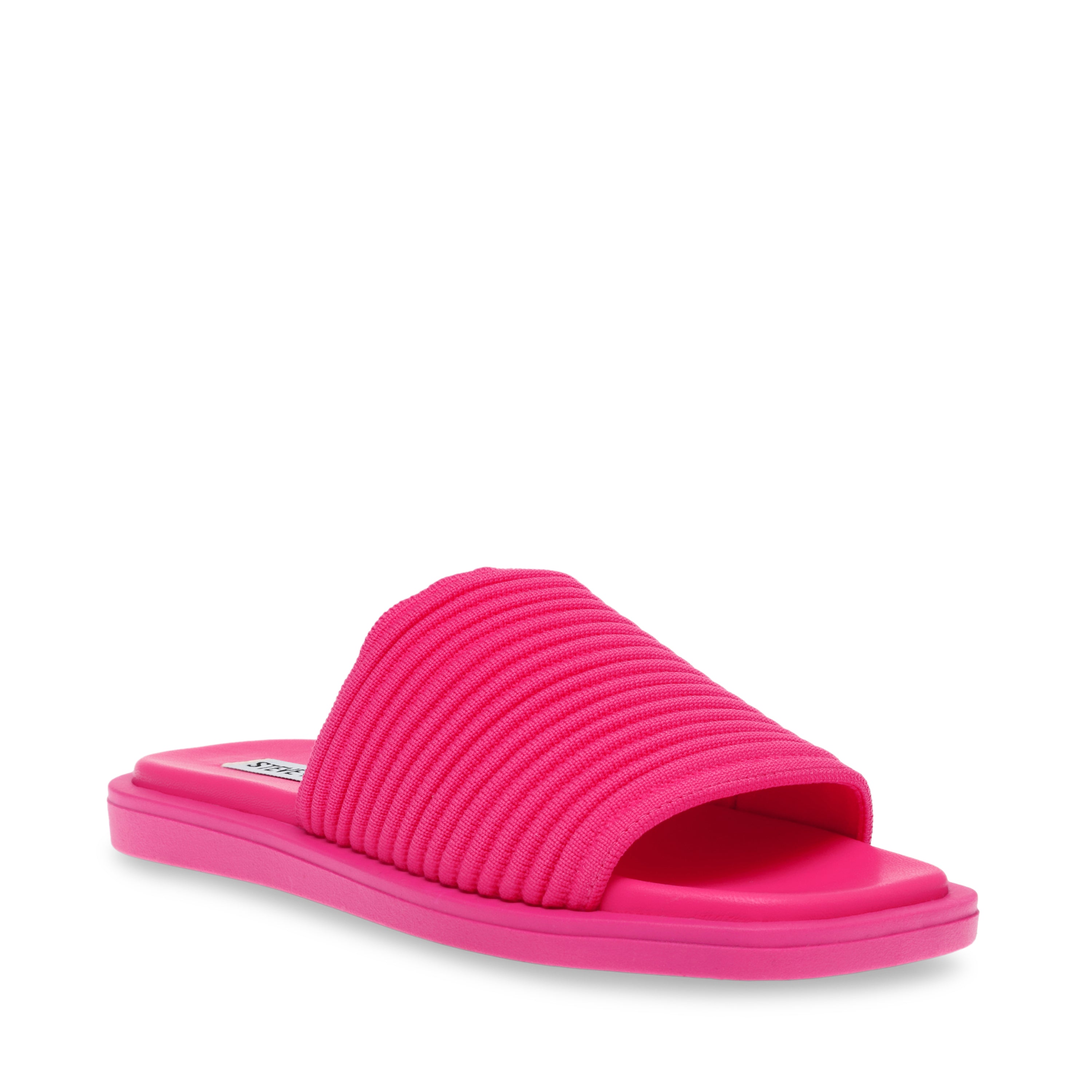 AWESTRUCK FUCHSIA FLAT SANDALS - view 2