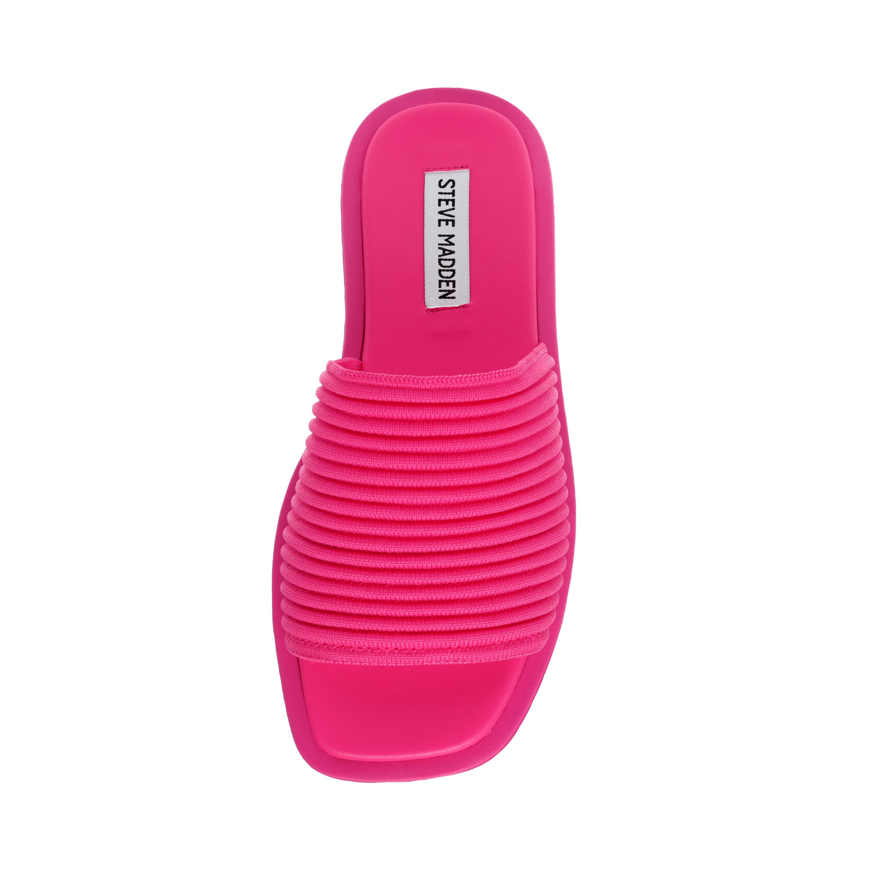 AWESTRUCK FUCHSIA FLAT SANDALS - view 4