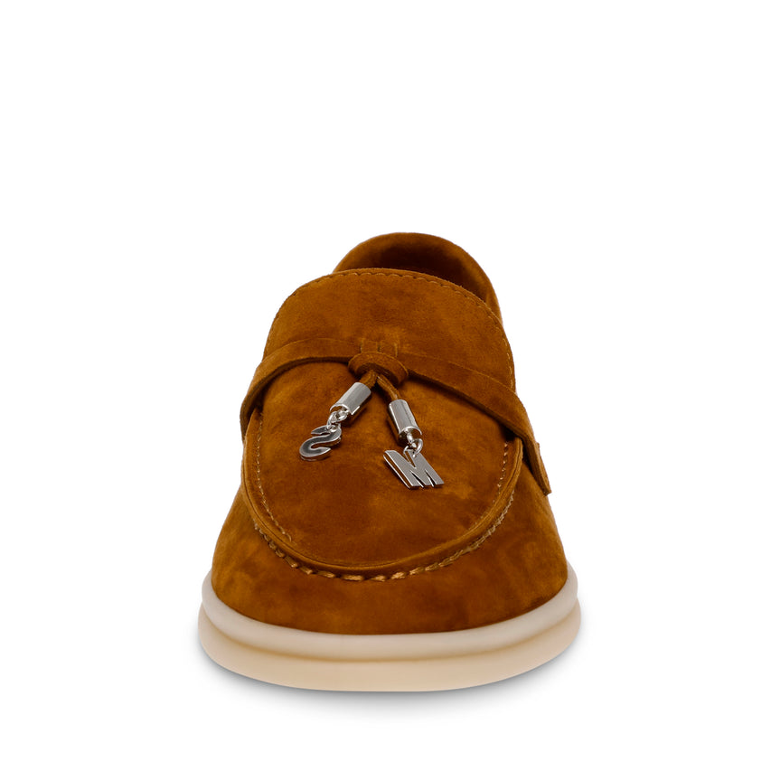 Portland Women's Cognac Suede Loafers - view 6