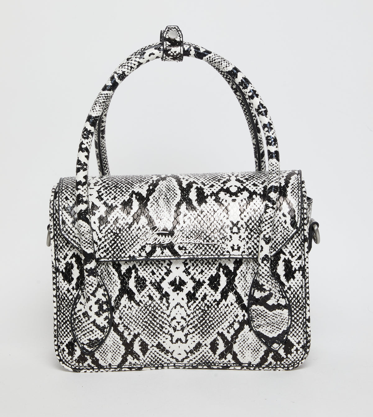 Bhex-e Black/White Women's Satchel Bag