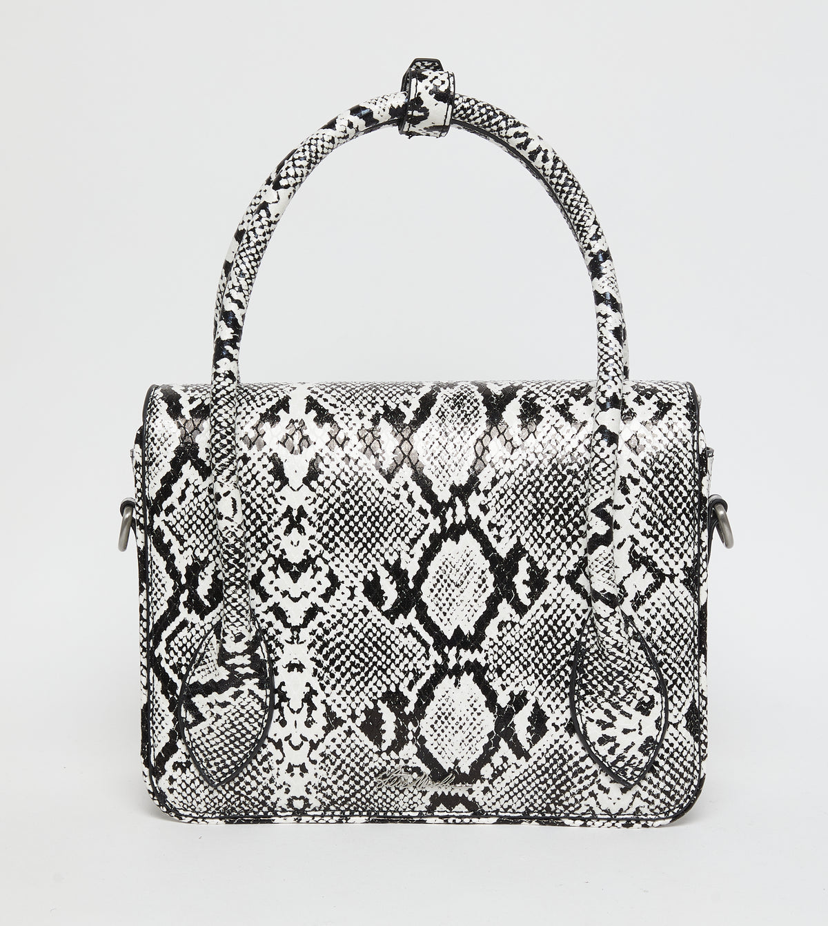 Bhex-e Black/White Women's Satchel Bag - view 2