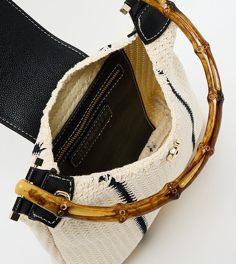 Steve Madden Bzarnia women's black multicolour belt bag, alternate view