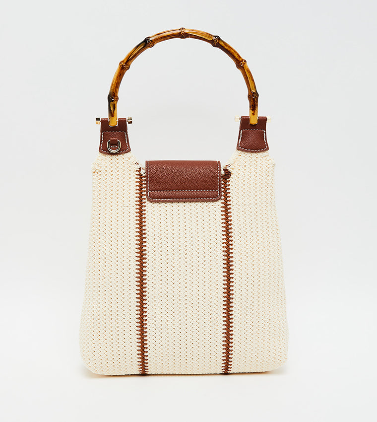 Steve Madden Bzarnia women's bronze belt bag, back view