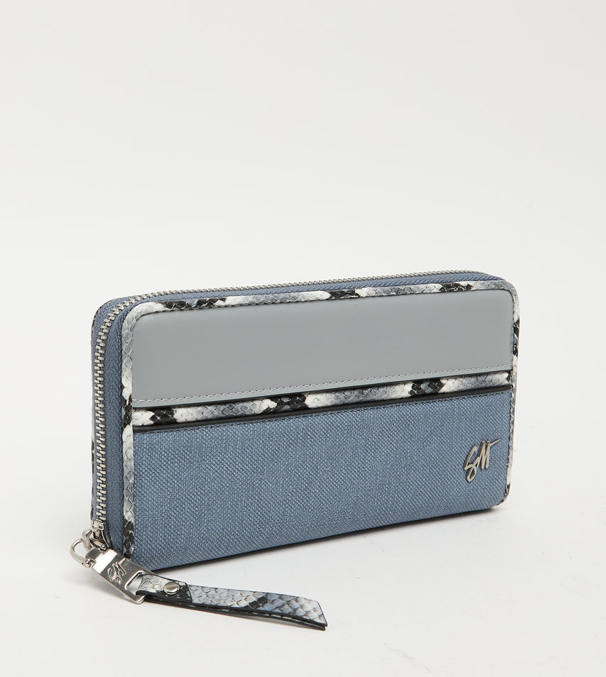 Bmonay Blue Women's Wallets
