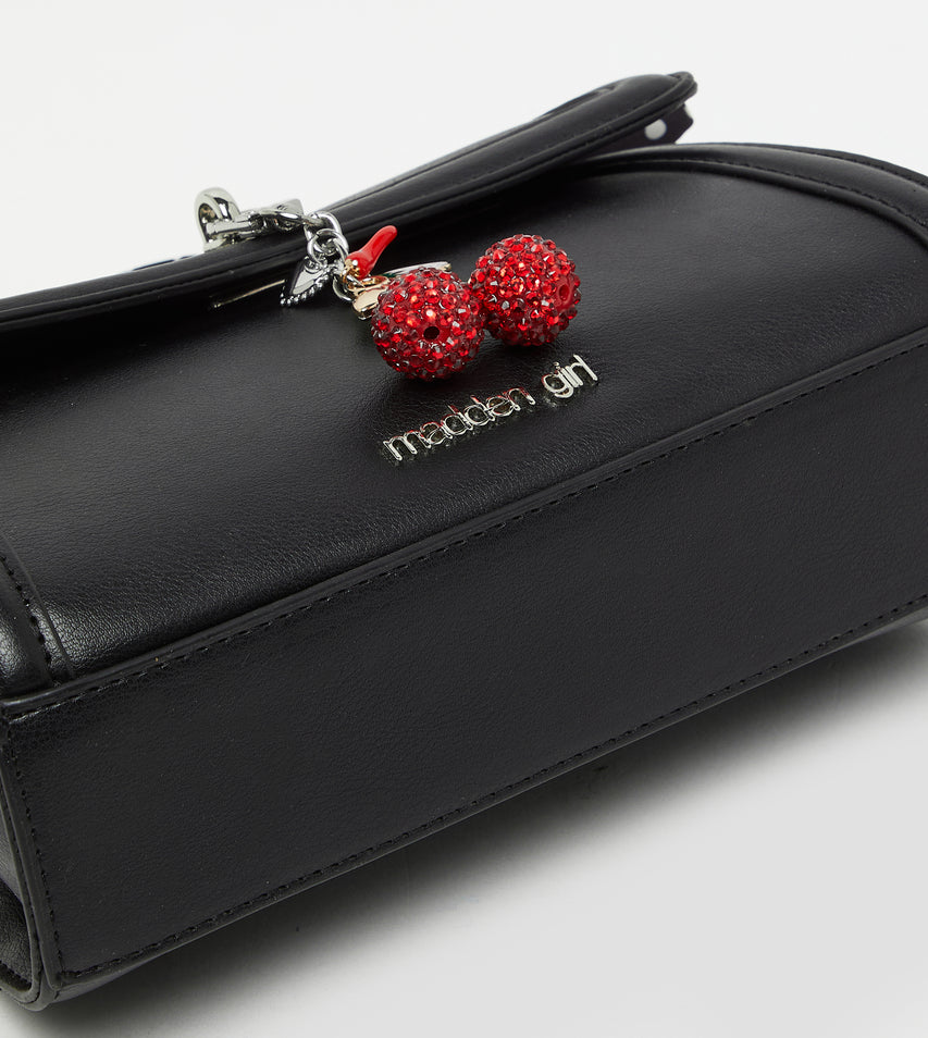 Madden Girl Black Women's Satchel - view 7
