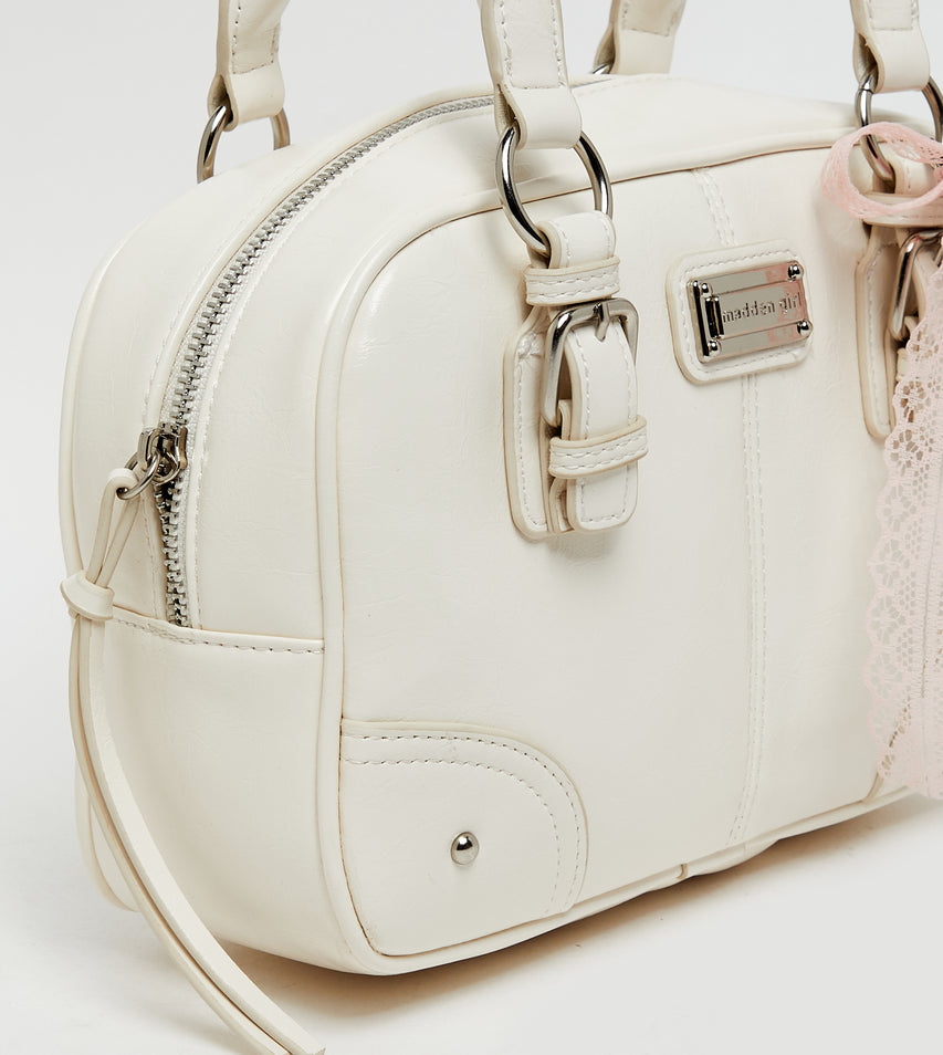 Madden Girl Cream Women's Shoulder Bag - view 5