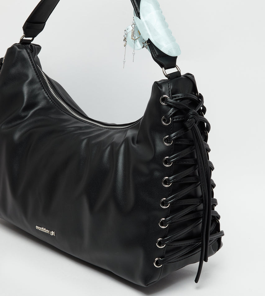 Madden Girl Black Women's Crossbody Bag - view 5