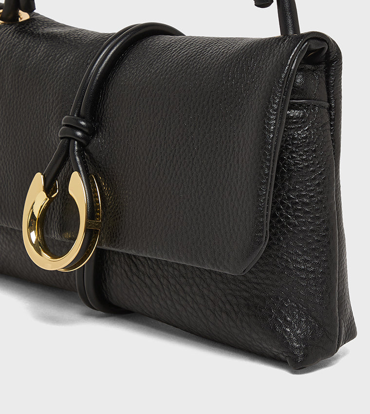 Amina Black Women's Crossbody Bag - view 5