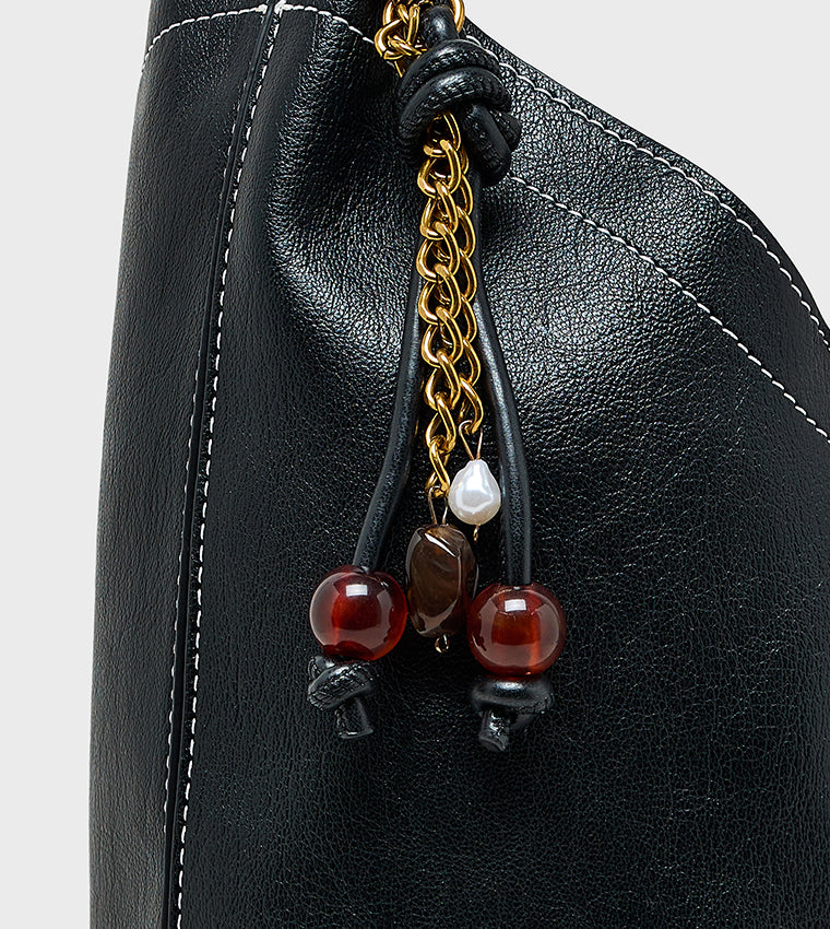 Bcrosby Women's Black Hobo Bag - view 4