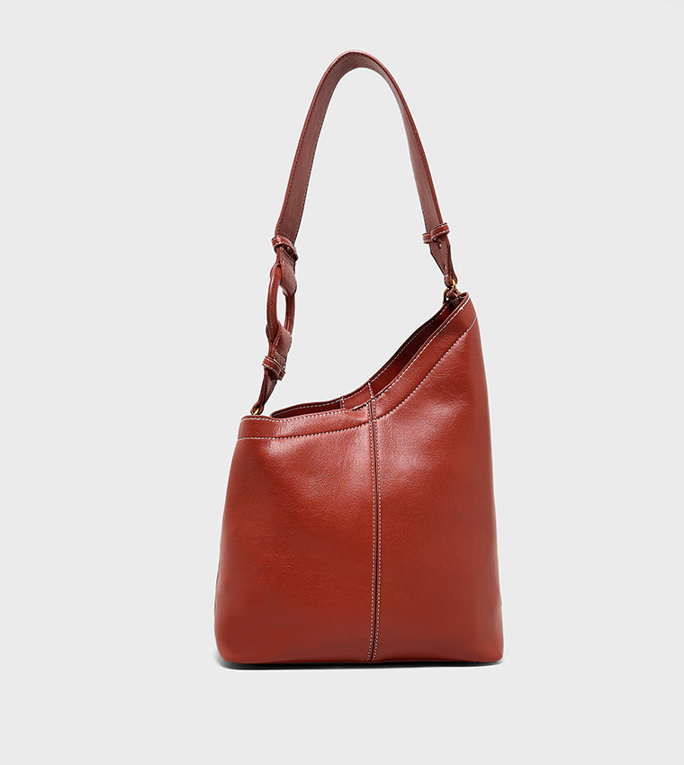 Bcrosby Women's Dark Red Hobo Bag - view 2