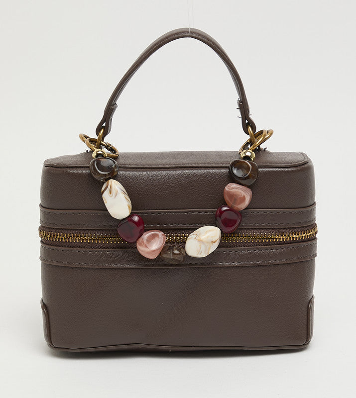 Bminka Brown Women's Crossbody Bag