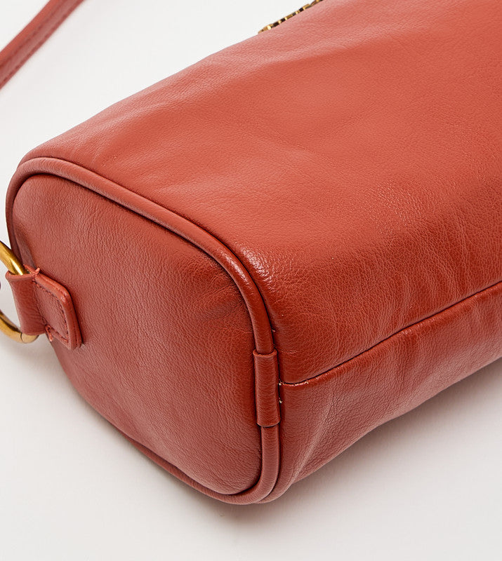 Bkass Dark Red Women's Crossbody Bag - view 6
