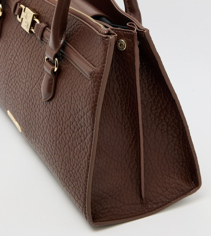 Bshirley Brown & Gold Women's Tote Bag - view 5