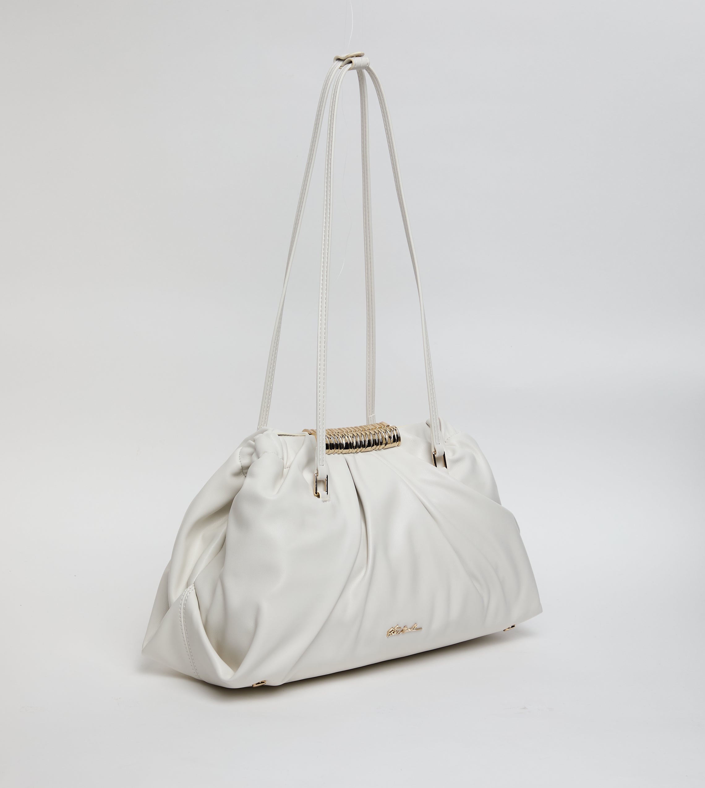 Bfranie Women's White/Gold Satchel Bag - view 4