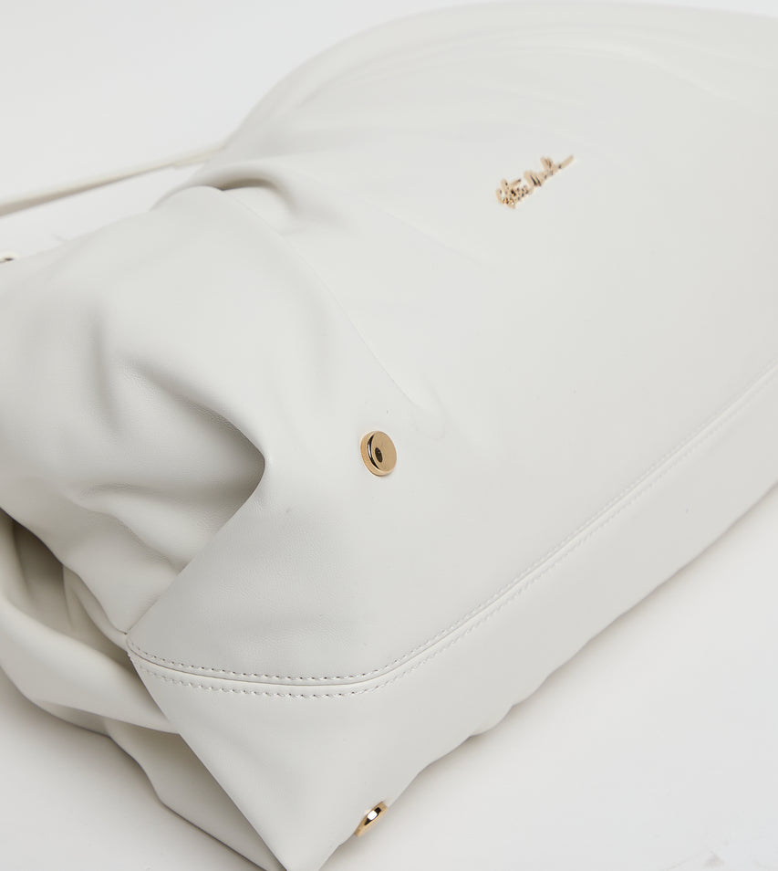 Bfranie Women's White/Gold Satchel Bag - view 5