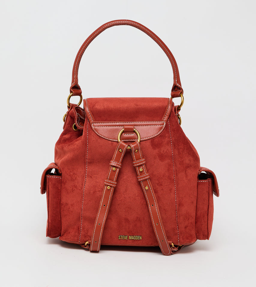 Bshams Dark Red Women's Backpack - view 2
