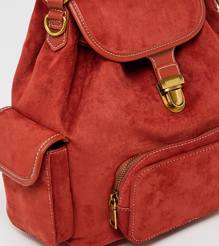 Bshams Dark Red Women's Backpack - view 6