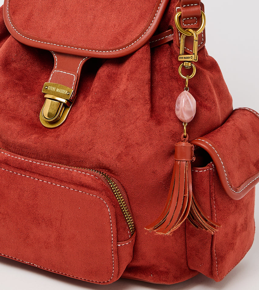Bshams Dark Red Women's Backpack - view 5
